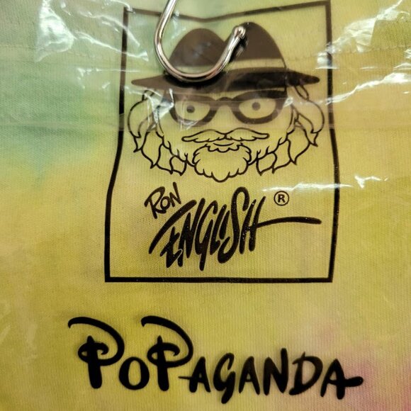 Ron English Pop-Aganda Grin Rainbow Tie Dye Smiley Face Tshirt XXL. T007 - Picture 4 of 5